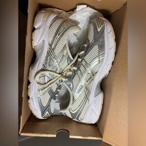 ASICS Gel-1130 in Cream and Pure Silver